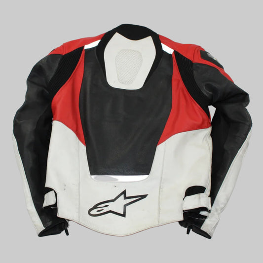 Veste en cuir piste alpinestars