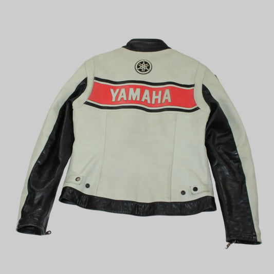 Veste en cuir Yamaha