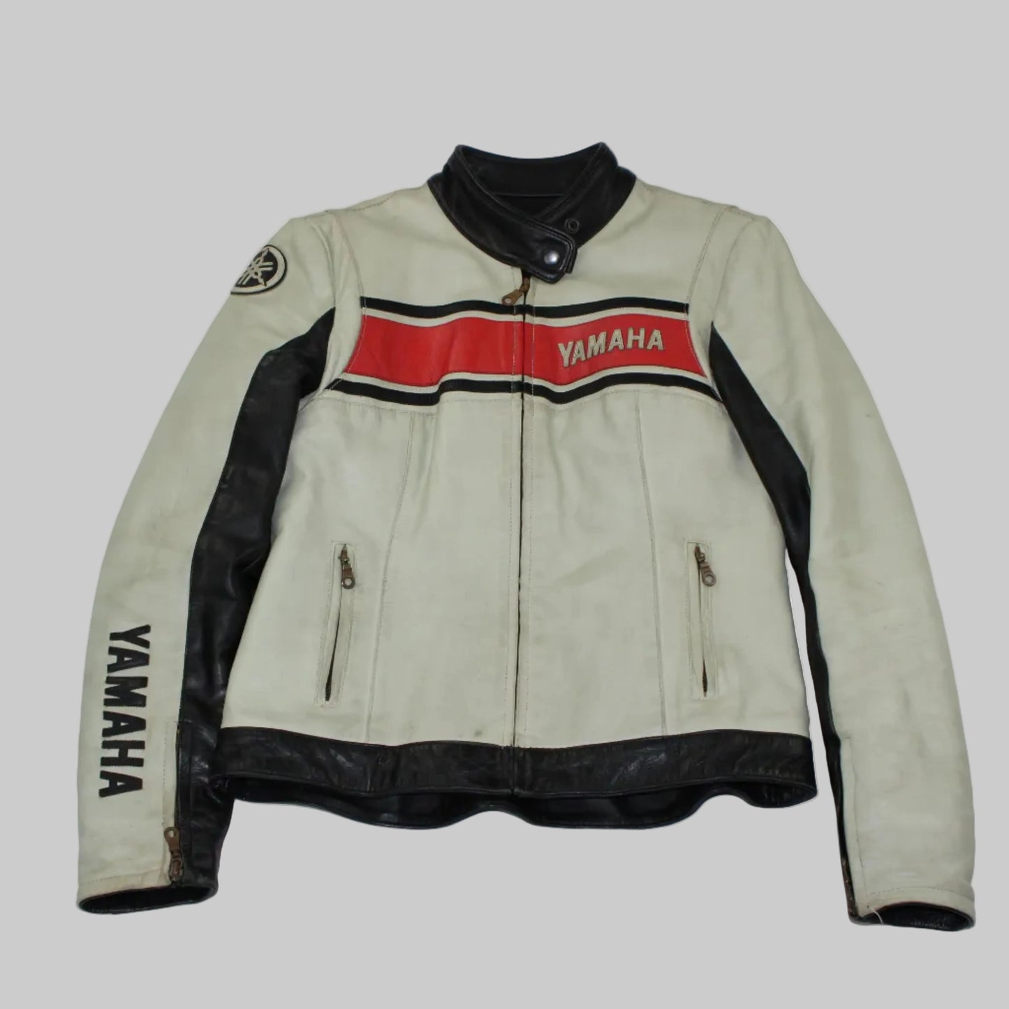 Veste en cuir Yamaha