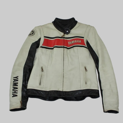 Veste en cuir Yamaha