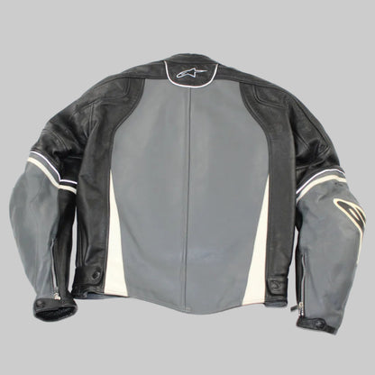 veste en cuir alpinestars