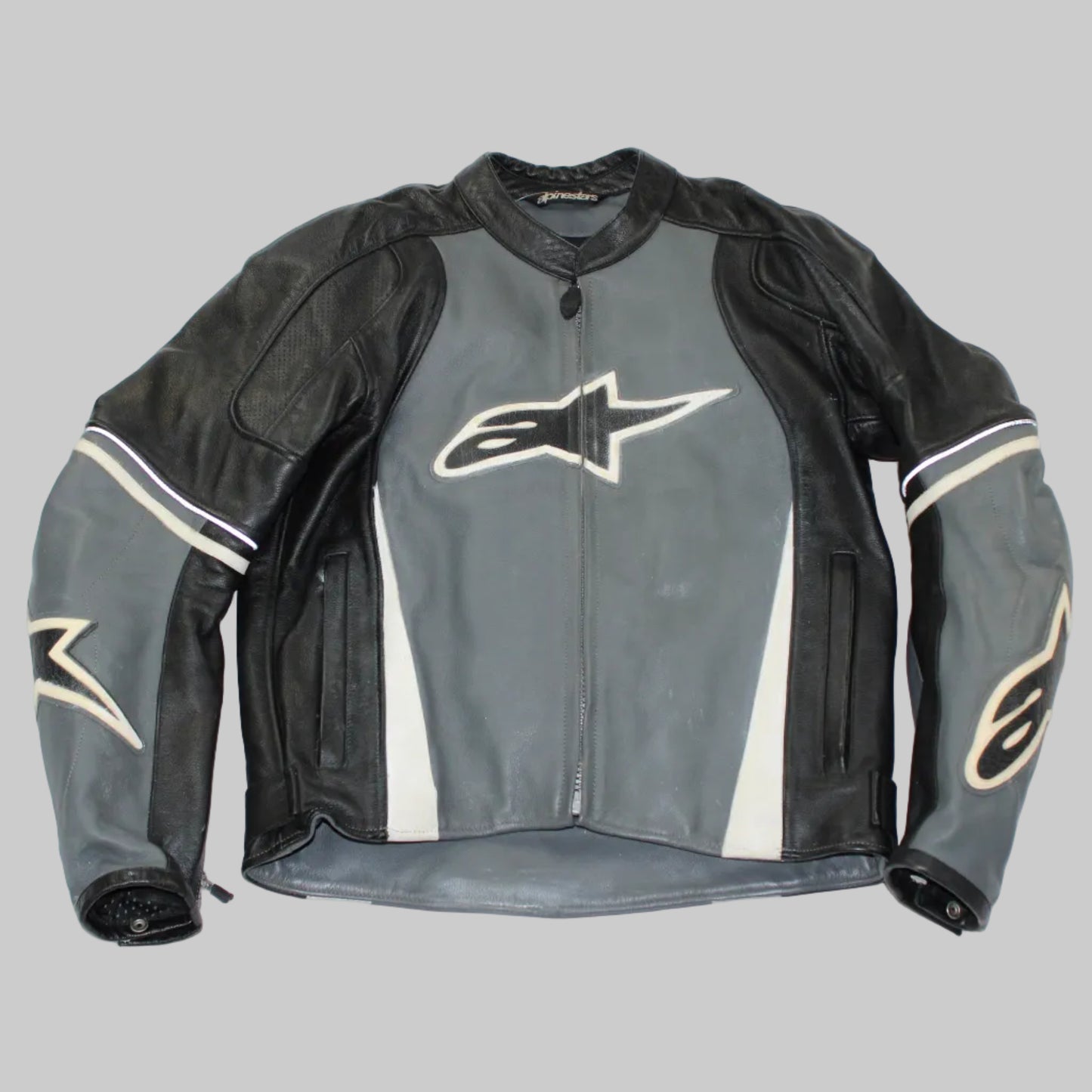veste en cuir alpinestars
