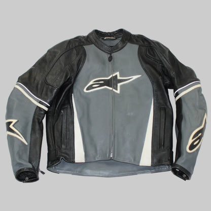 veste en cuir alpinestars