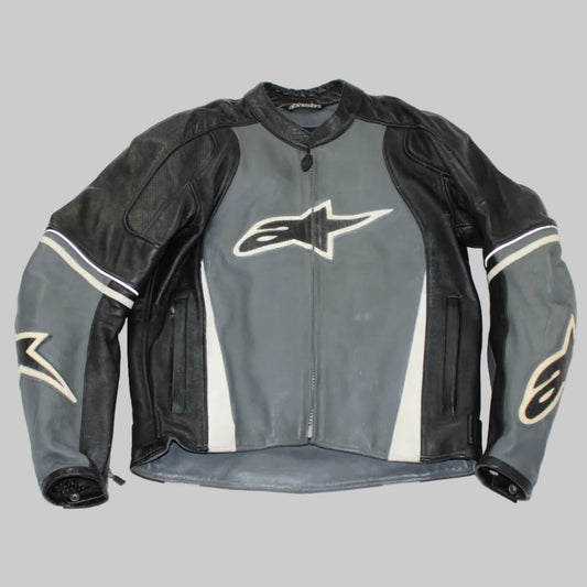 veste en cuir alpinestars