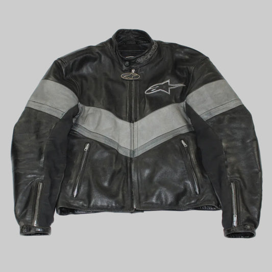 Veste en cuir de moto Alpinestars