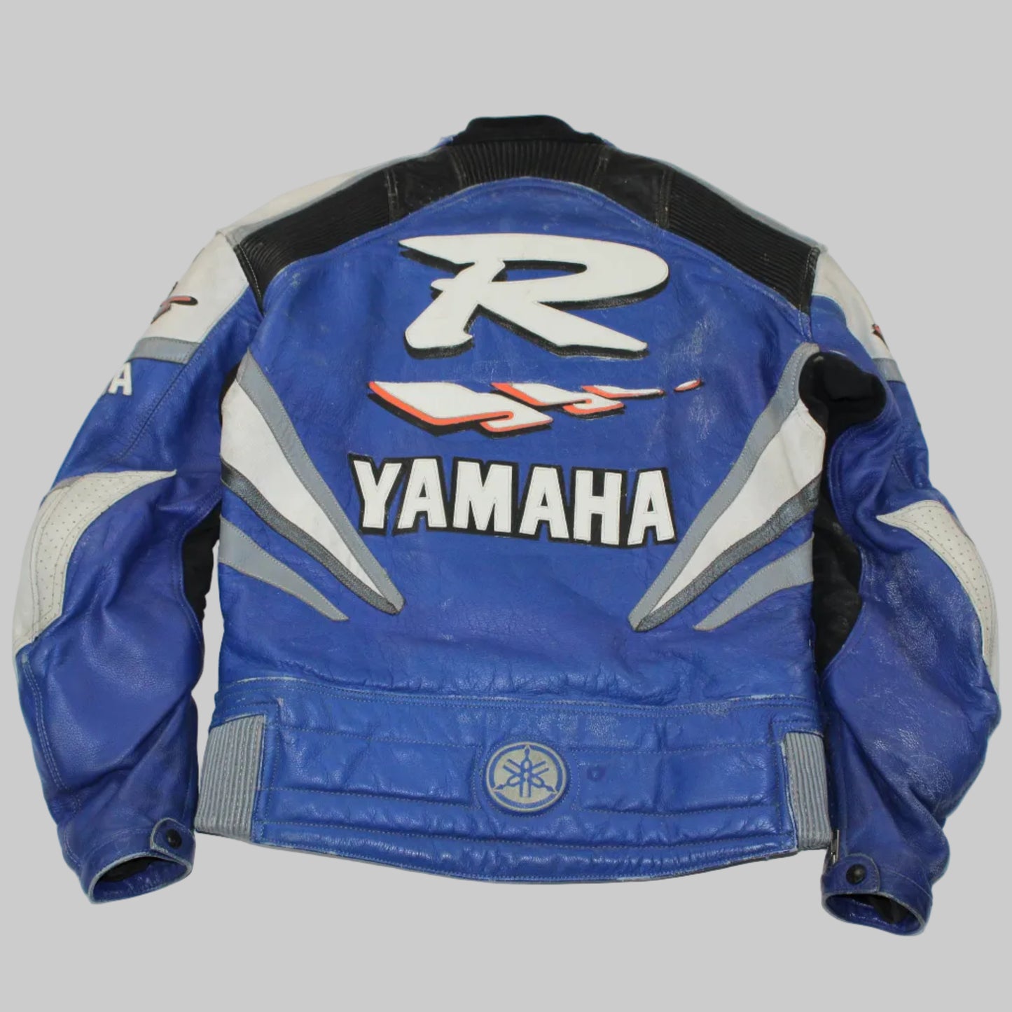 Veste de moto en cuir Yamaha Série YZF R