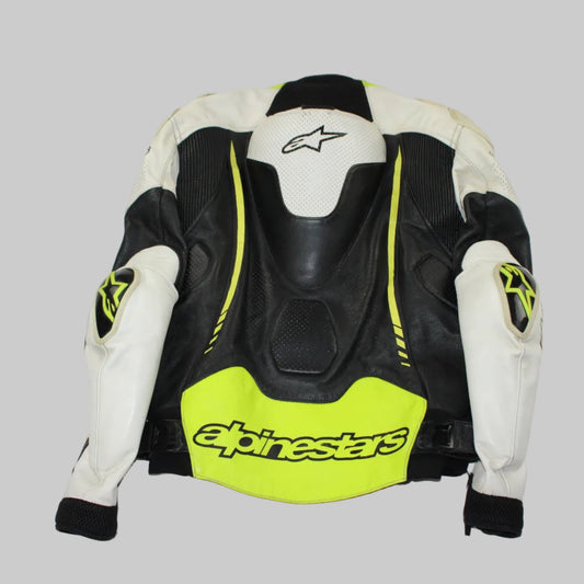 Veste en cuir de moto Alpinestars ATEM piste