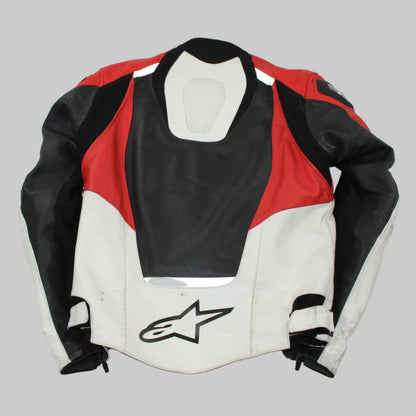 Veste en cuir piste alpinestars