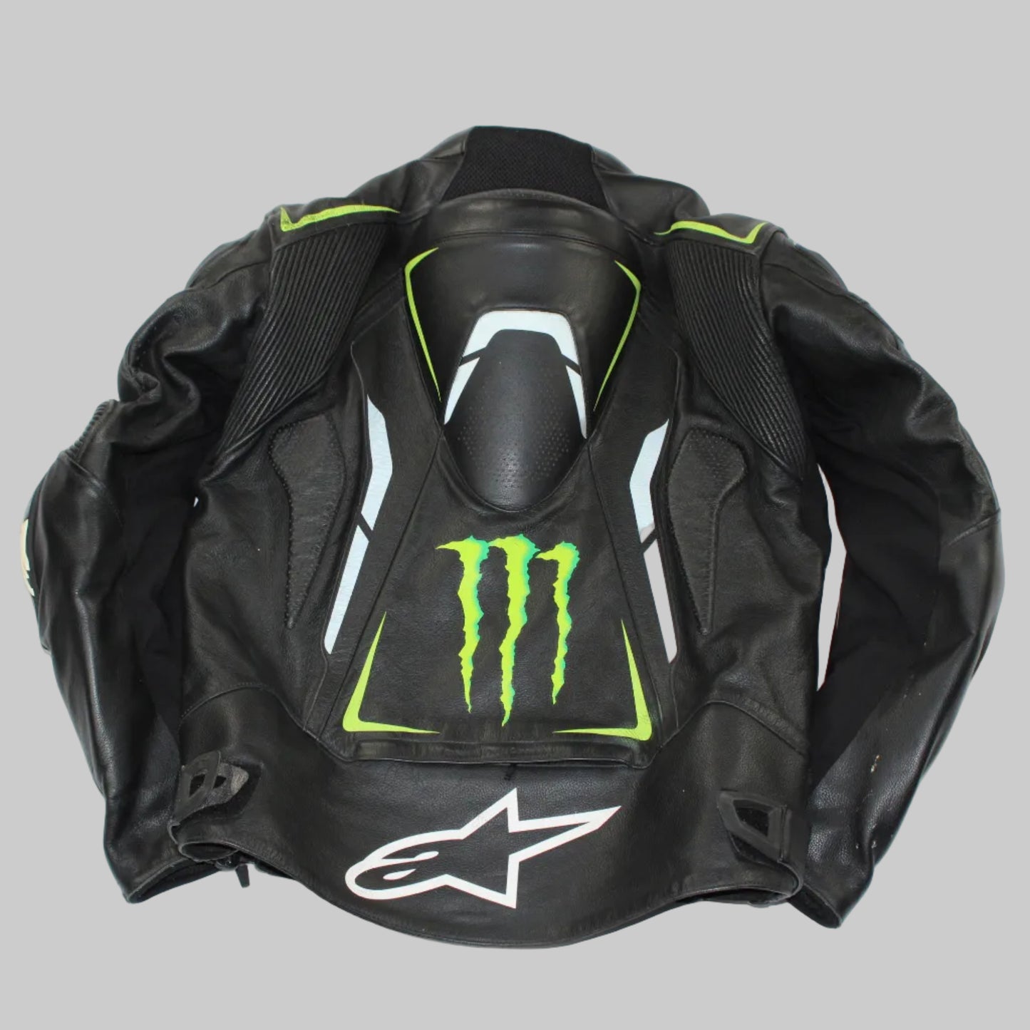 Veste de moto en cuir alpinestars piste