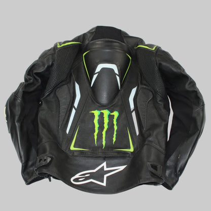 Veste de moto en cuir alpinestars piste