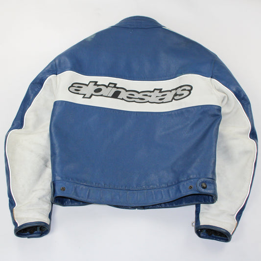Veste en cuir Alpinestars classique Y2K