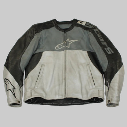 Vestes en cuir moto Alpinestars Stunt Y2K