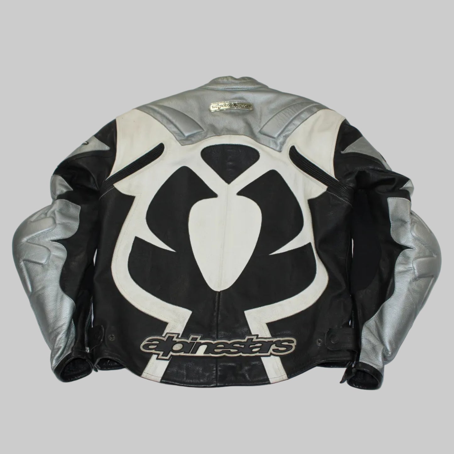 Veste en cuir de moto Alpinestars Troy lee design Y2K