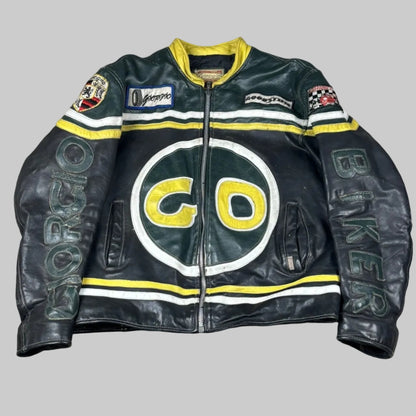Veste en cuir giorgio