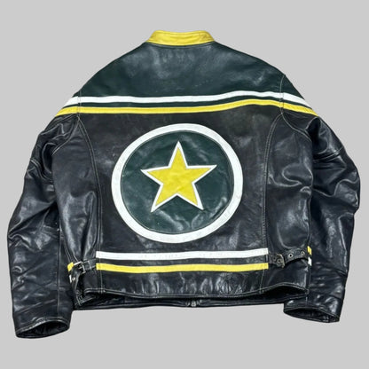 Veste en cuir giorgio