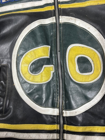 Veste en cuir giorgio