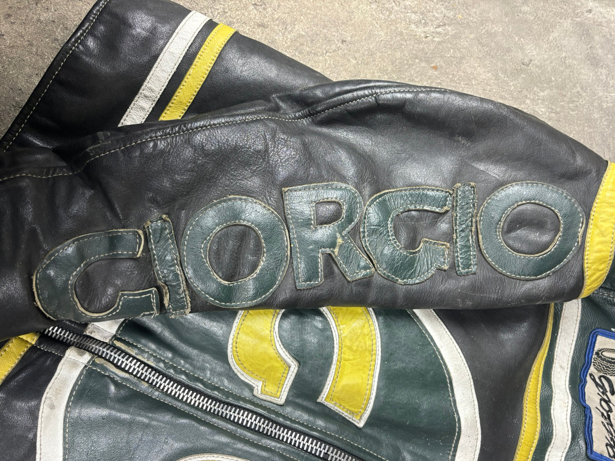 Veste en cuir giorgio