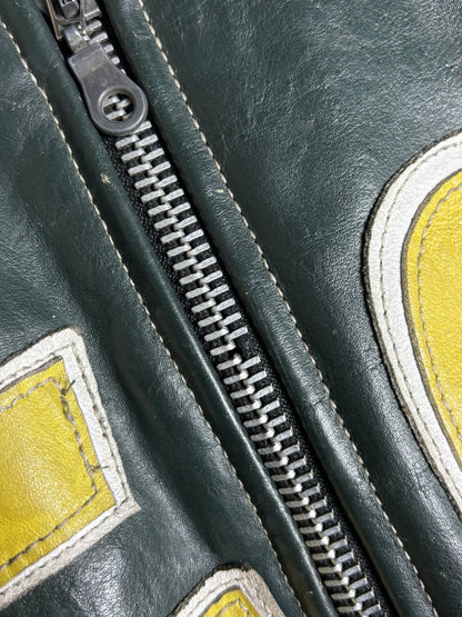 Veste en cuir giorgio
