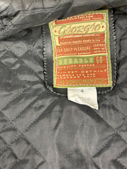 Veste en cuir giorgio