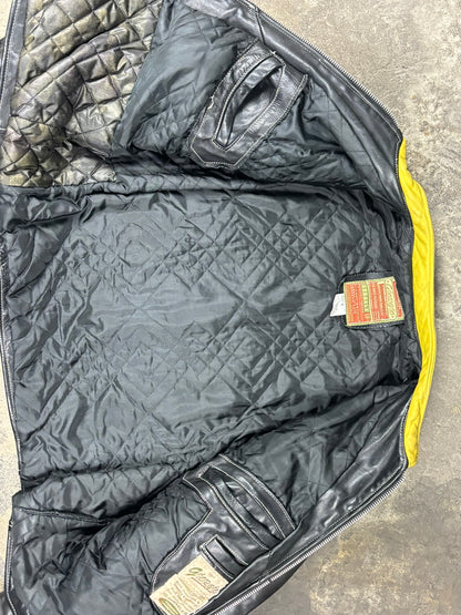 Veste en cuir giorgio