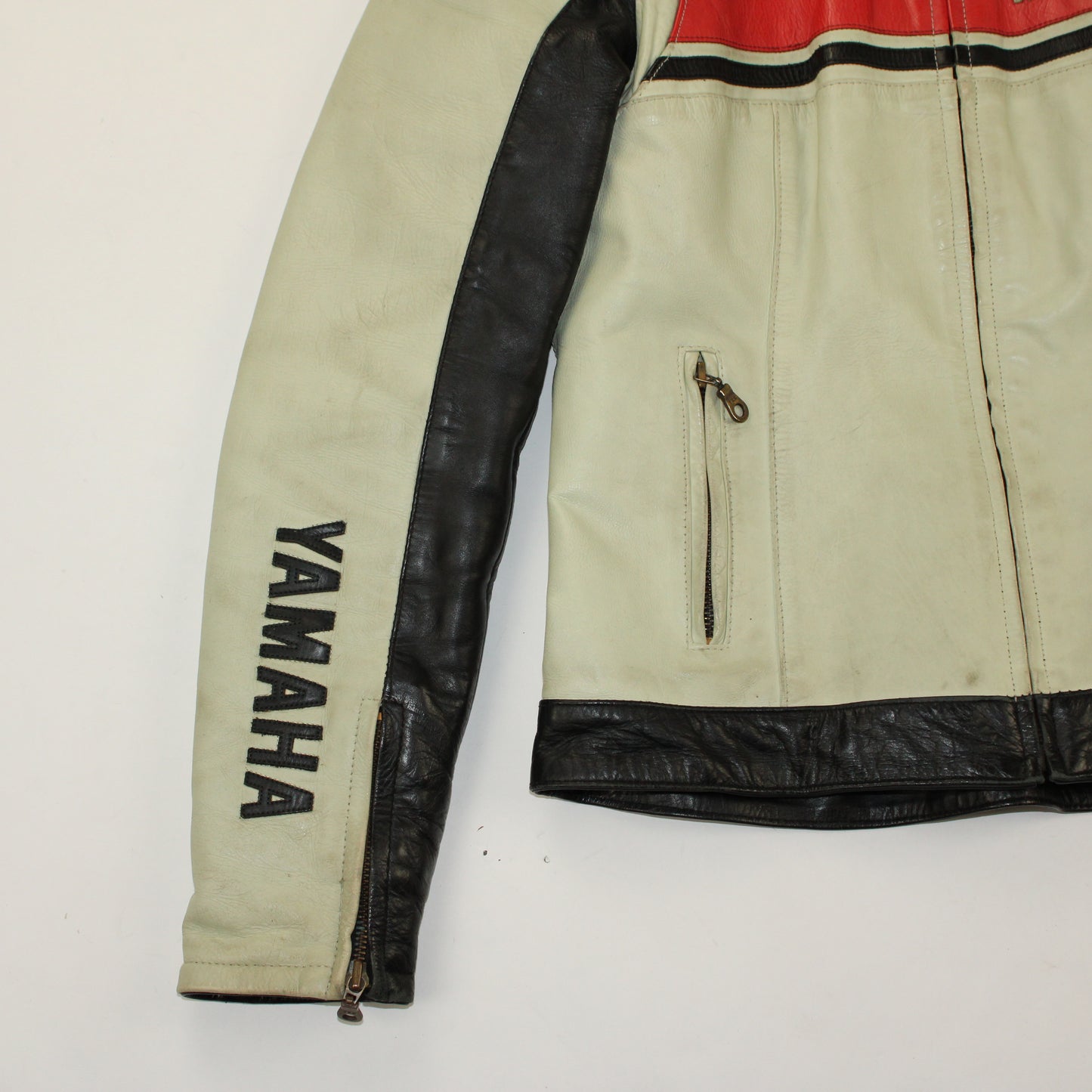 Veste en cuir Yamaha