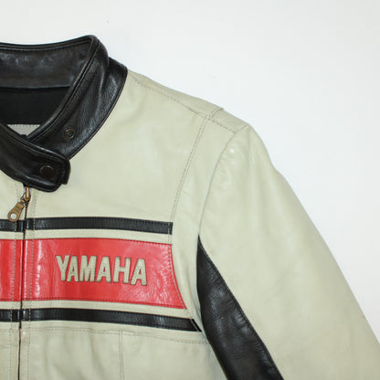 Veste en cuir Yamaha
