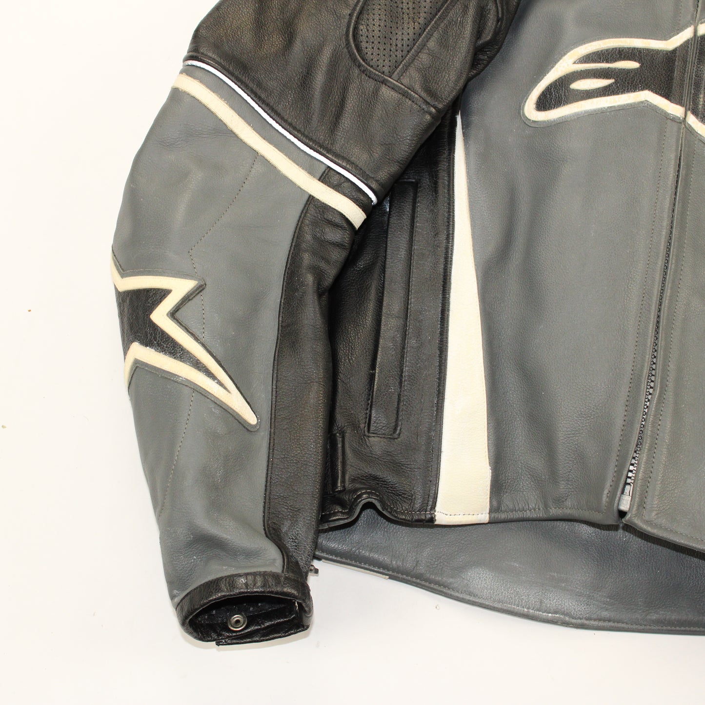 veste en cuir alpinestars