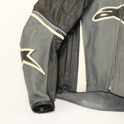 veste en cuir alpinestars