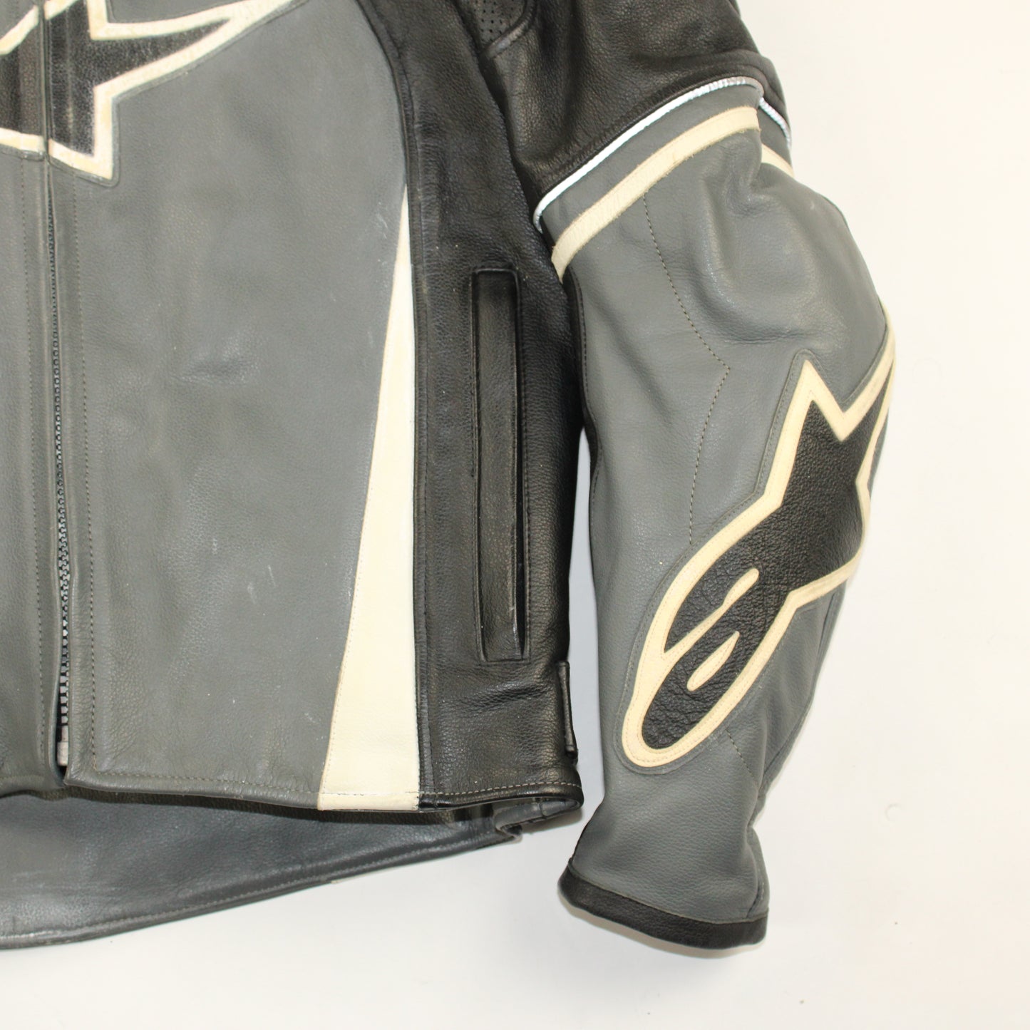 veste en cuir alpinestars