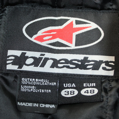 veste en cuir alpinestars