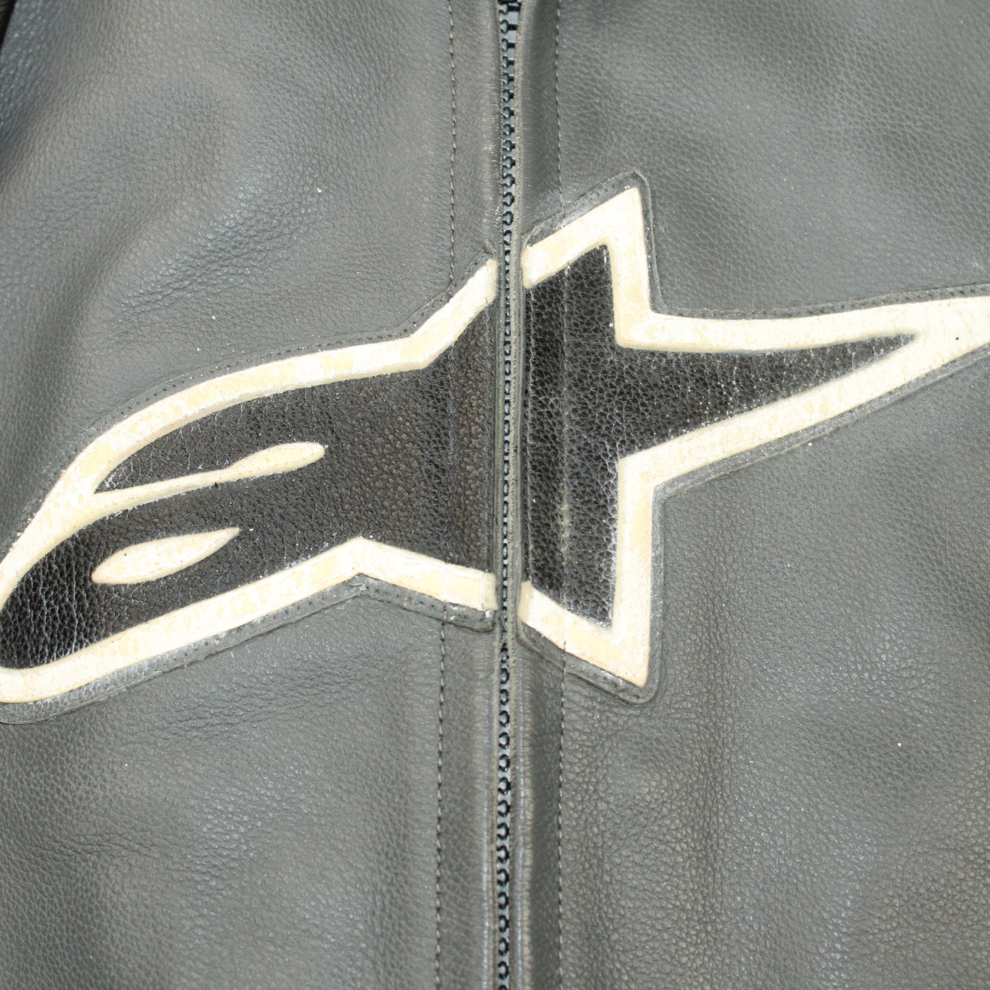 veste en cuir alpinestars