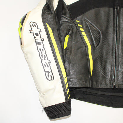 Veste en cuir de moto Alpinestars ATEM piste