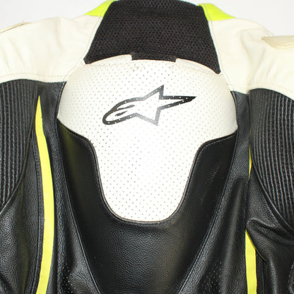 Veste en cuir de moto Alpinestars ATEM piste
