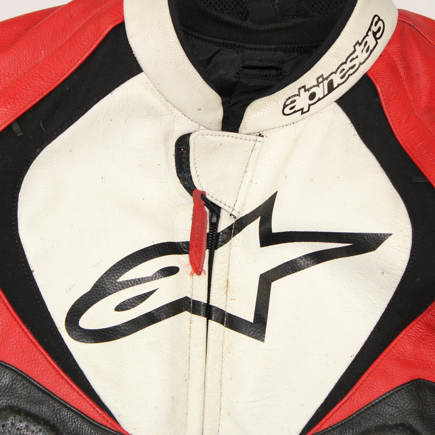 Veste en cuir piste alpinestars
