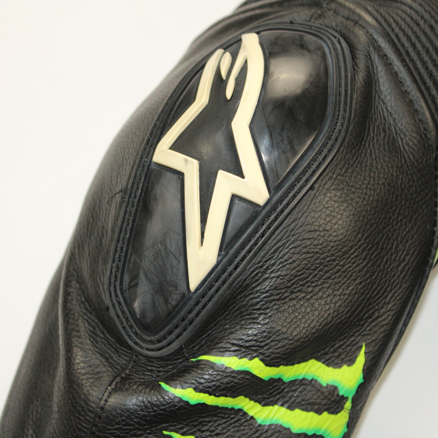 Veste de moto en cuir alpinestars piste