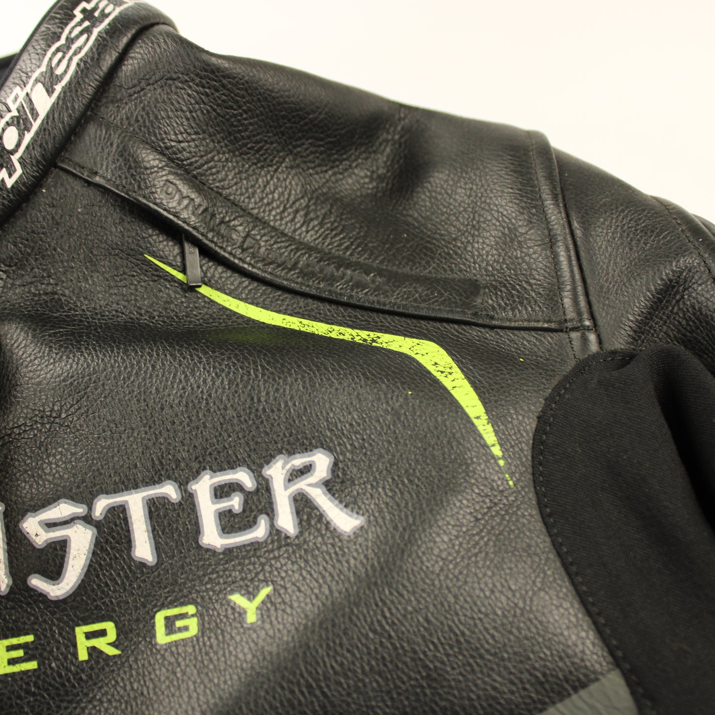 Veste de moto en cuir alpinestars piste