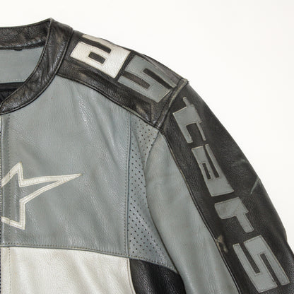 Vestes en cuir moto Alpinestars Stunt Y2K