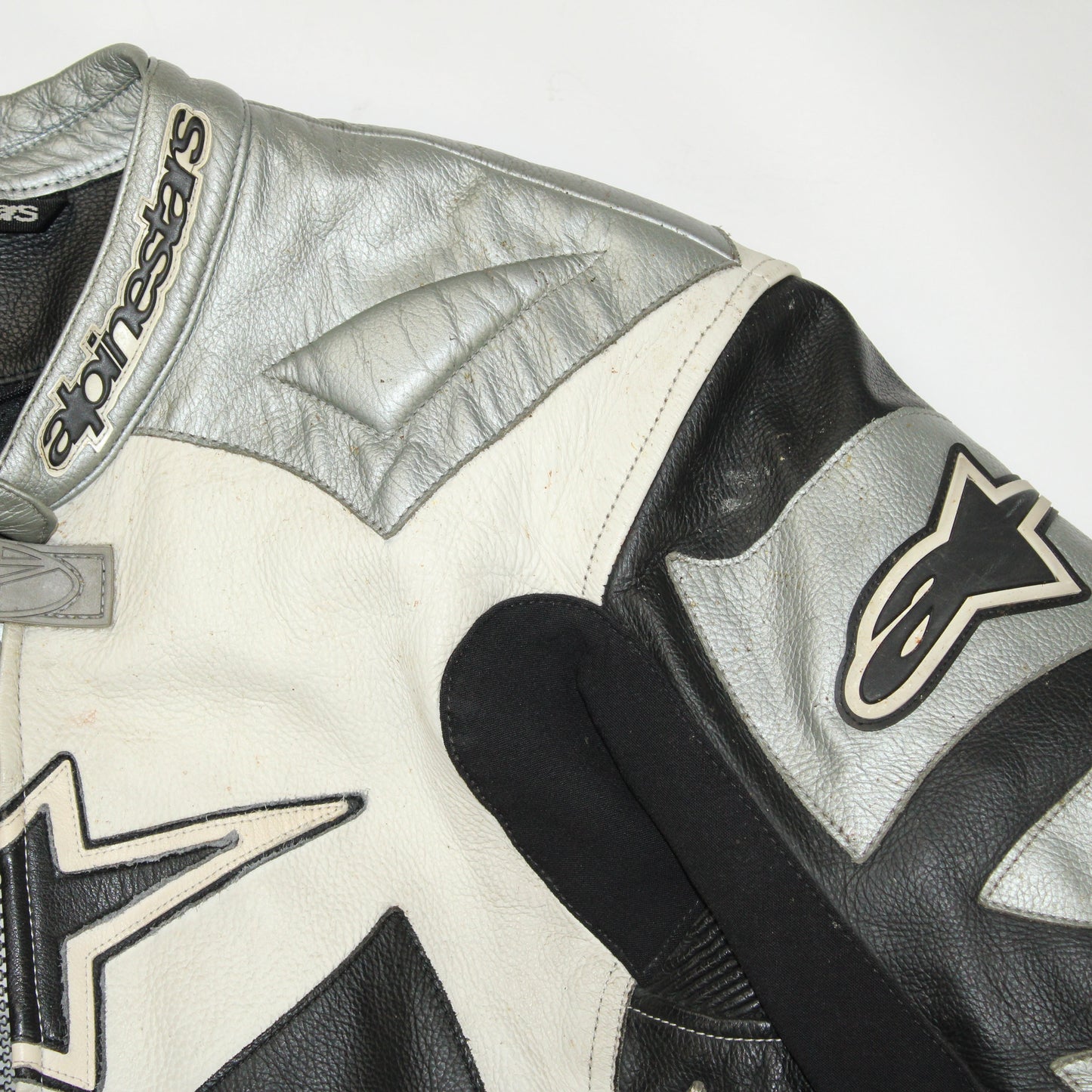 Veste en cuir de moto Alpinestars Troy lee design Y2K