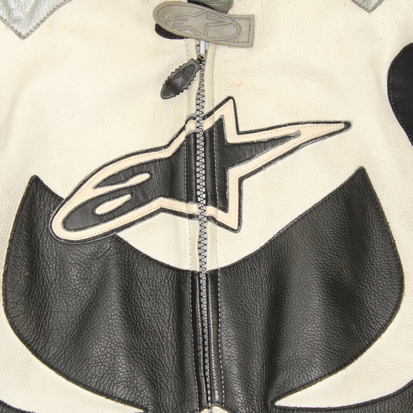Veste en cuir de moto Alpinestars Troy lee design Y2K