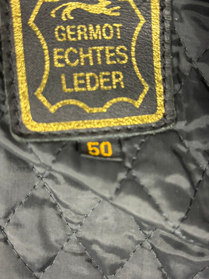Veste vintage en cuir de moto
