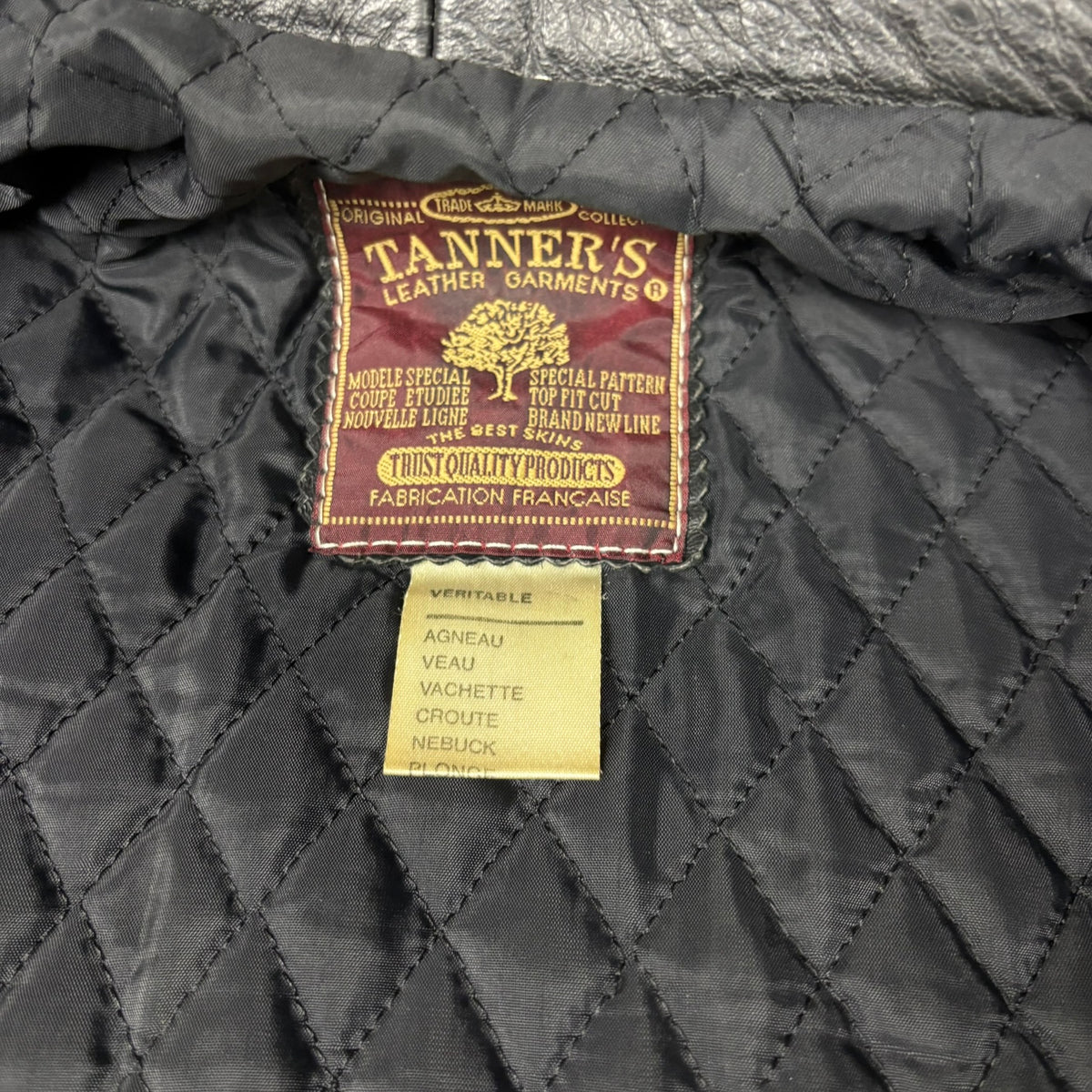 Veste Tanner's vintage attache fireman