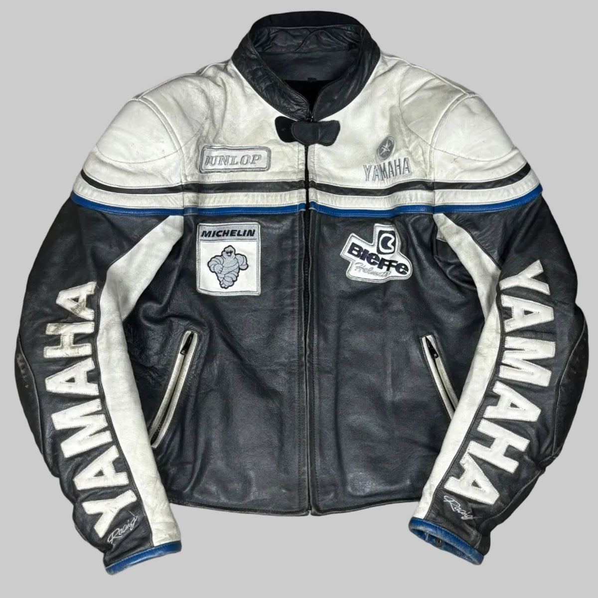 Veste en cuir Yamaha