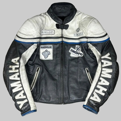 Veste en cuir Yamaha
