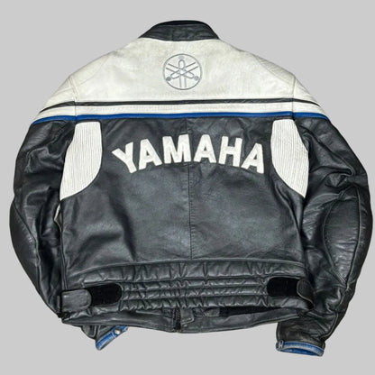 Veste en cuir Yamaha