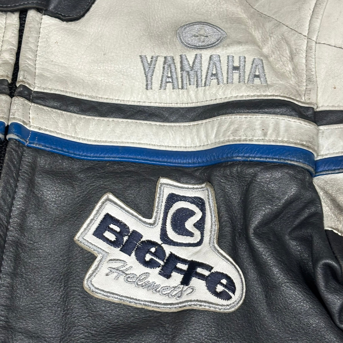 Veste en cuir Yamaha