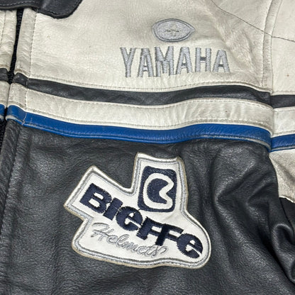 Veste en cuir Yamaha