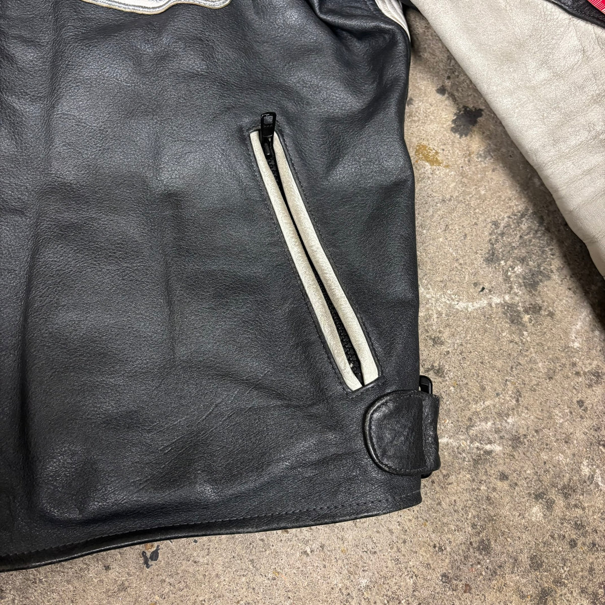 Veste en cuir Yamaha
