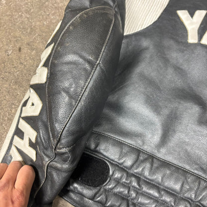 Veste en cuir Yamaha