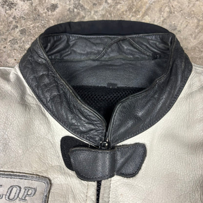 Veste en cuir Yamaha
