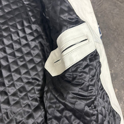 Veste de moto en cuir Yamaha